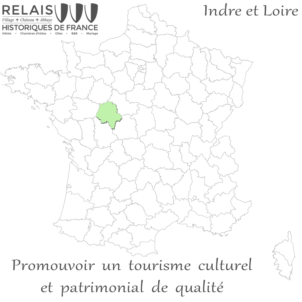 Département Indre-et-Loire dans la région Centre