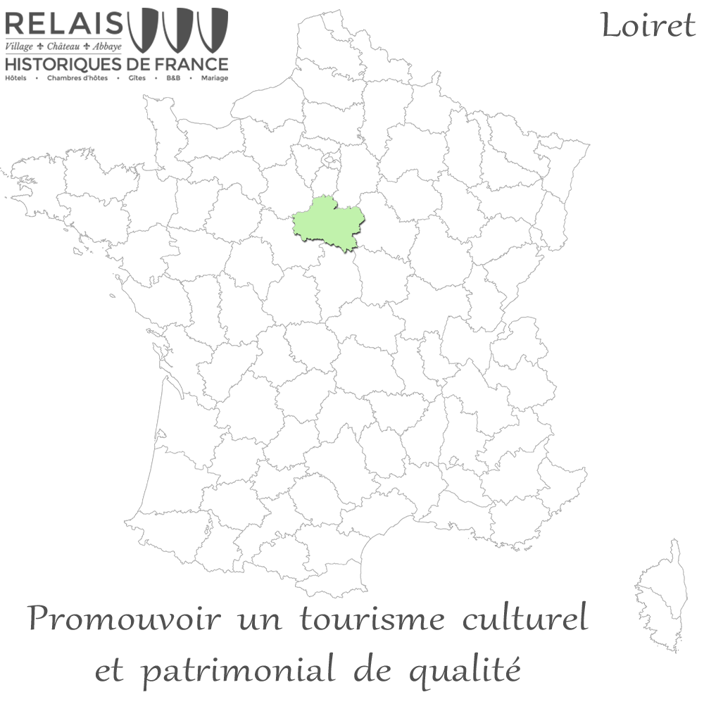 Département Loiret dans la région Centre