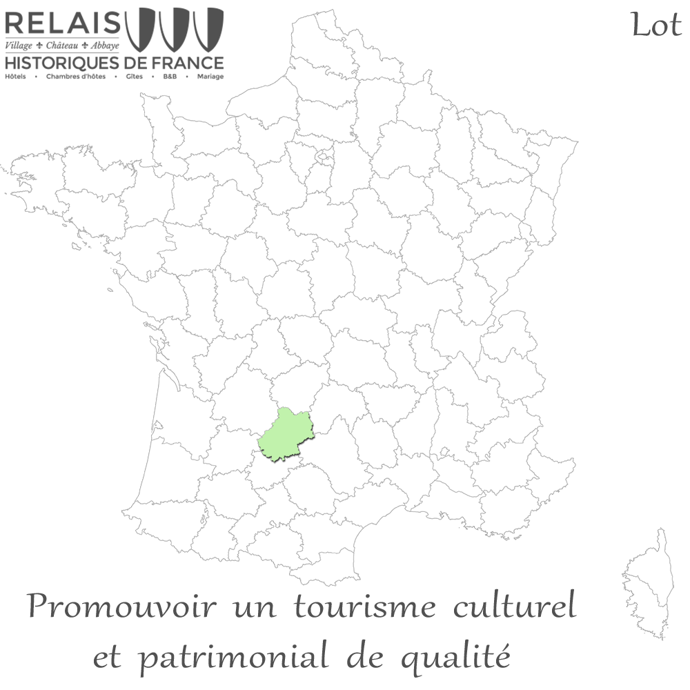 Département Lot dans le Midi-Pyrénées