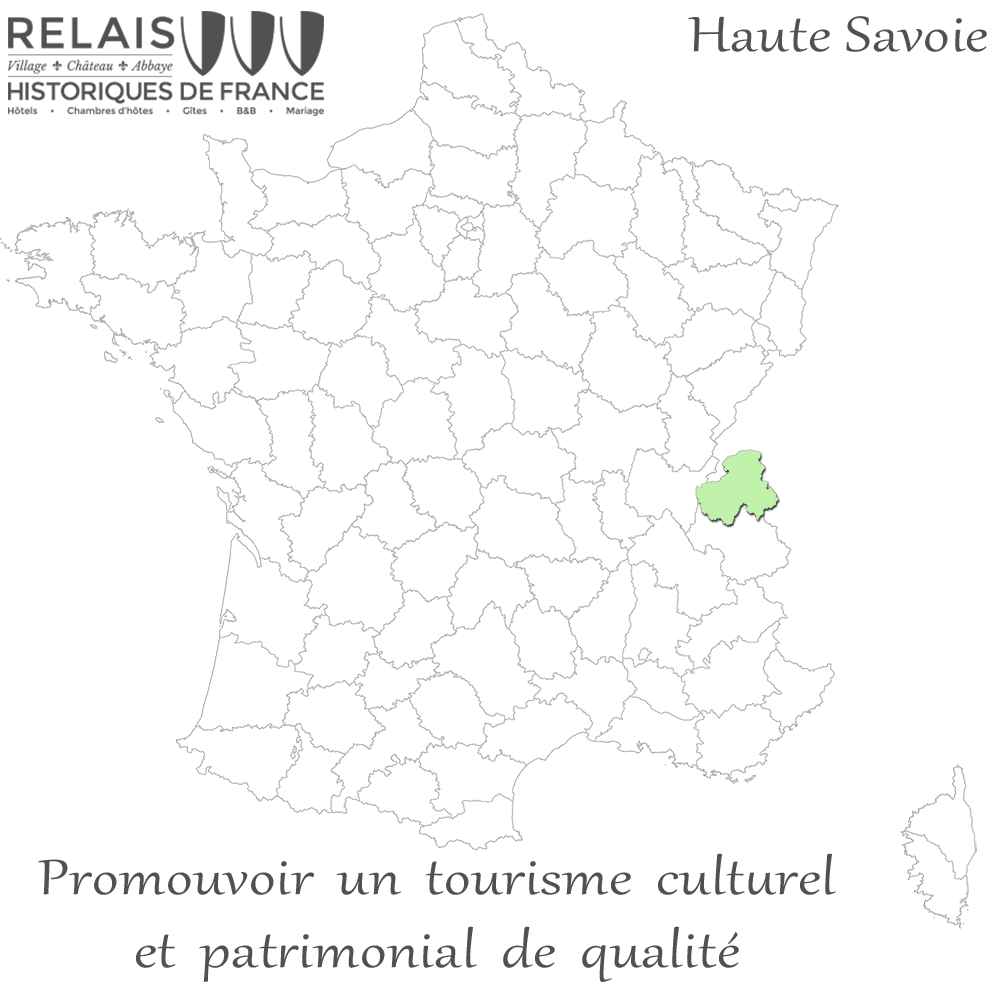 Département Haute-Savoie dans le Rhône-Alpes