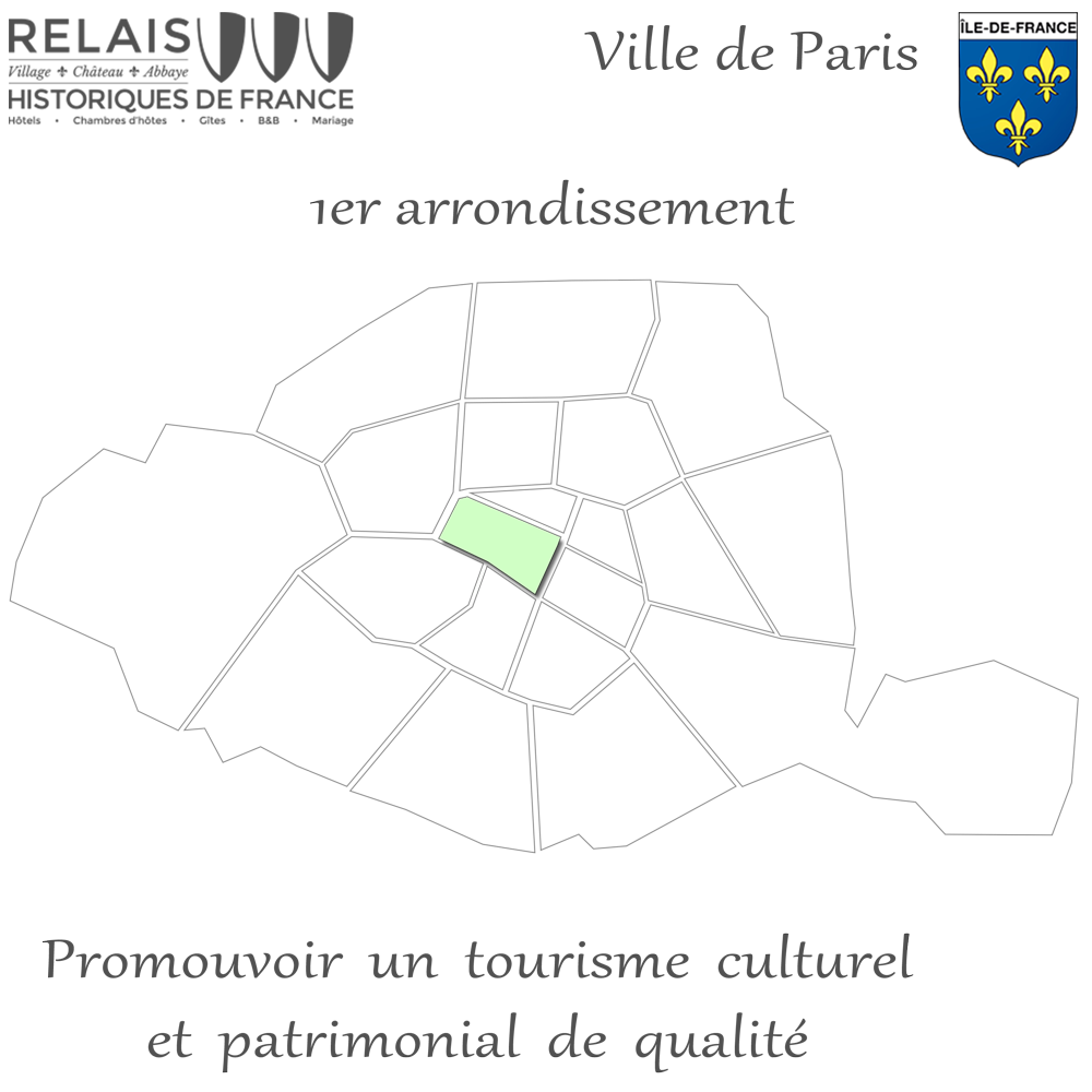 Département Paris 1er dans la Ville de Paris