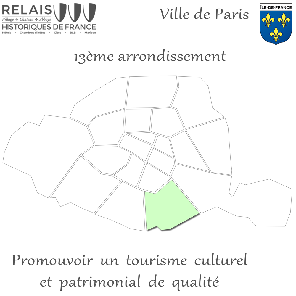 Département Paris 13ème dans la Ville de Paris