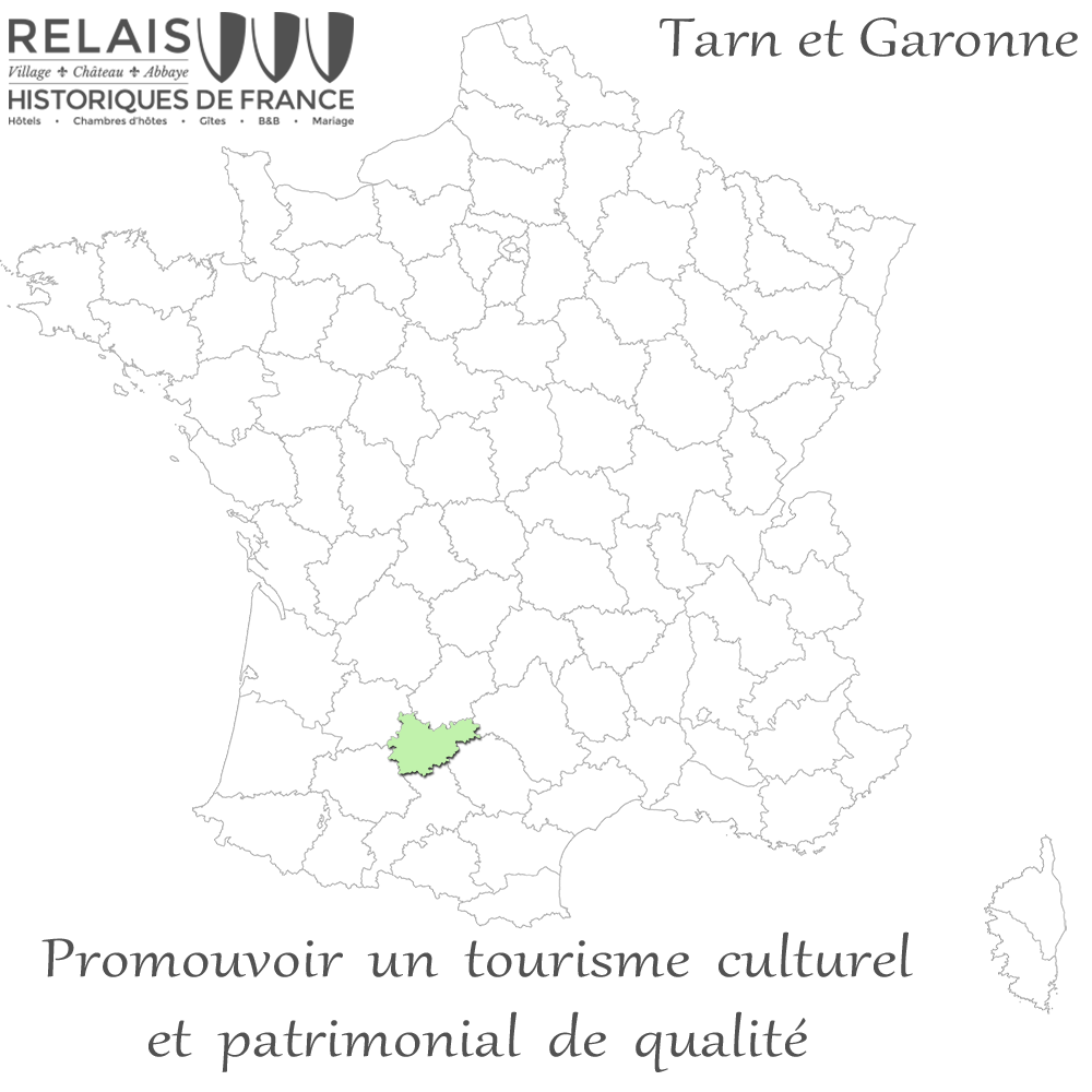 Département Tarn-et-Garonne dans le Midi-Pyrénées