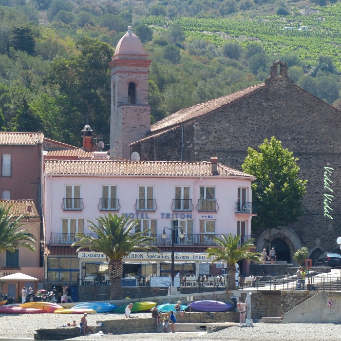 Photo de Hôtel Triton - Collioure - Vue mer