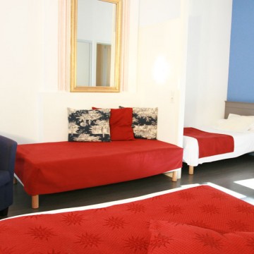 Chambre de 3 ou 4P Hotel CHRISTIAN Cauterets